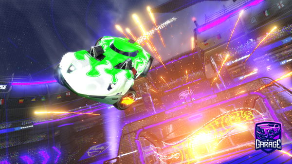 A Rocket League car design from MILOSZXVX