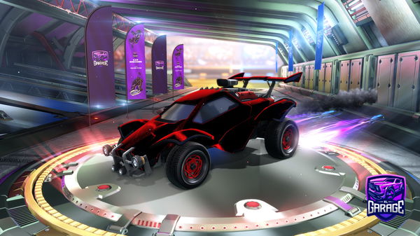 A Rocket League car design from flatulentt