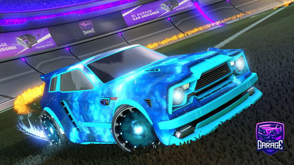 A Rocket League car design from MGTB3rry