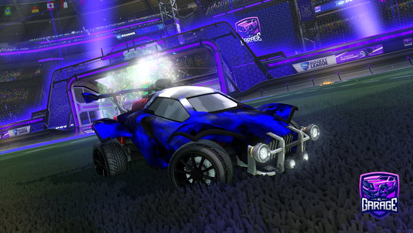 A Rocket League car design from reset3037