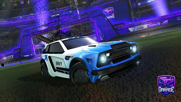 A Rocket League car design from NetfishHun