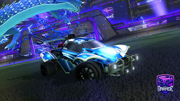 A Rocket League car design from Jo7ds