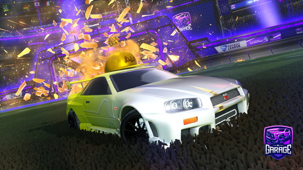 A Rocket League car design from Ohaker789