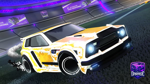 A Rocket League car design from BO_SHMAIS8