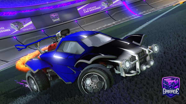 A Rocket League car design from Bennyhamm12