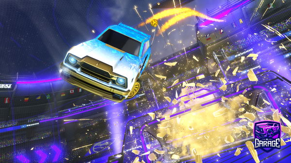 A Rocket League car design from Brockstrike