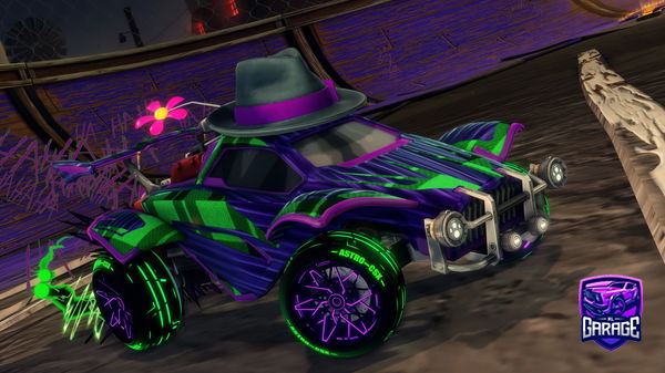 A Rocket League car design from adamzki