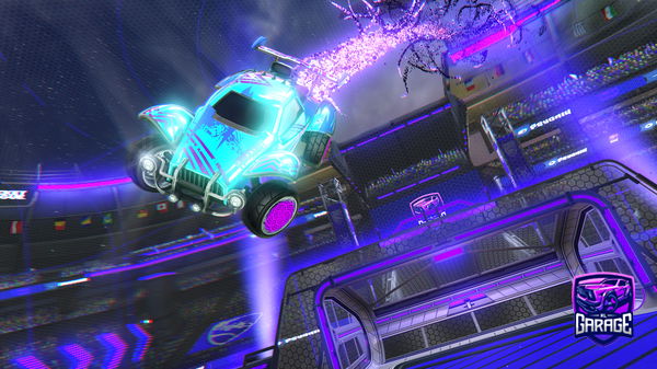 A Rocket League car design from Mohammed-_-_-