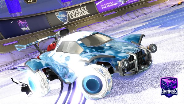 A Rocket League car design from A1RB0RNE