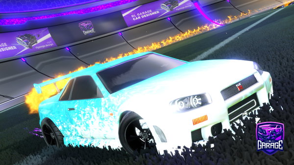 A Rocket League car design from Vna_fly