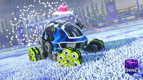 A Rocket League car design from THESLITHERKING
