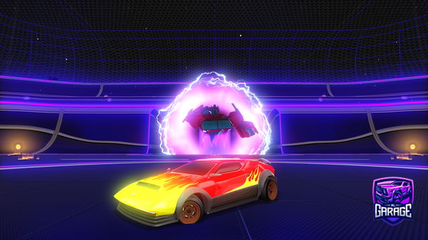 A Rocket League car design from Goofzookie