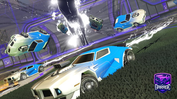 A Rocket League car design from z-i-q