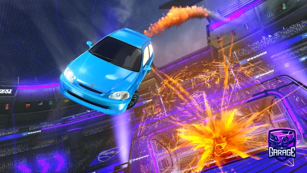 A Rocket League car design from andrade_081