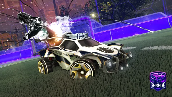 A Rocket League car design from ZombieDelton