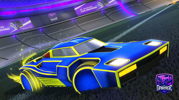 A Rocket League car design from BlazerOnSwitch