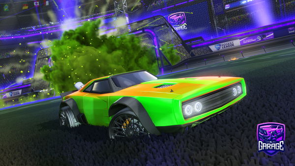 A Rocket League car design from Gregory-Bellens