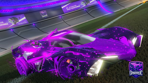 A Rocket League car design from mushroomboi