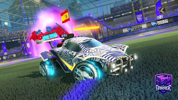 A Rocket League car design from Josecc10