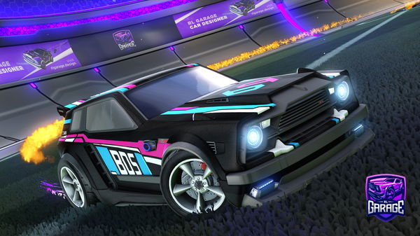 A Rocket League car design from rvdvvdv