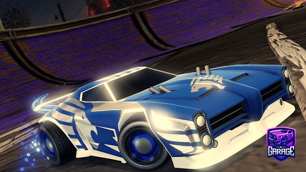 A Rocket League car design from XudiBTB2