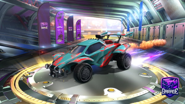 A Rocket League car design from Waza_zo