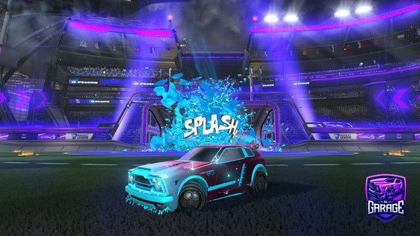 A Rocket League car design from Elinnnnnn