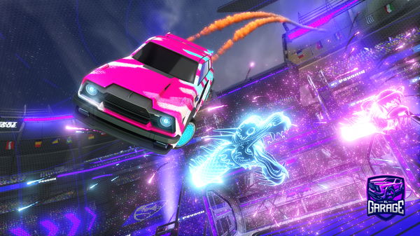 A Rocket League car design from unlock1007p