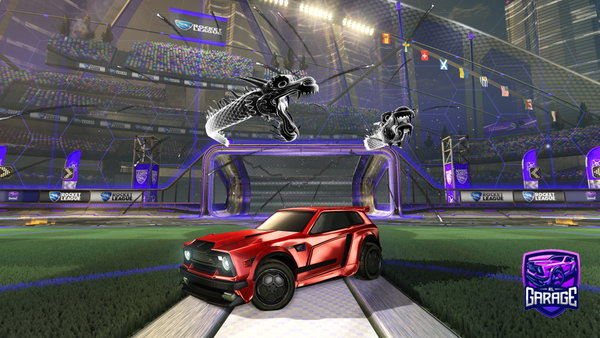 A Rocket League car design from Thunderfox