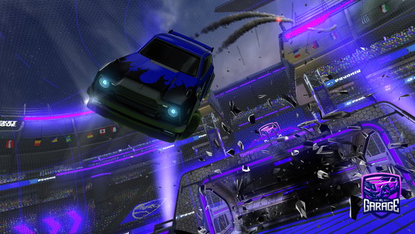 A Rocket League car design from CChickenn