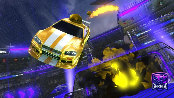 A Rocket League car design from ightHALE