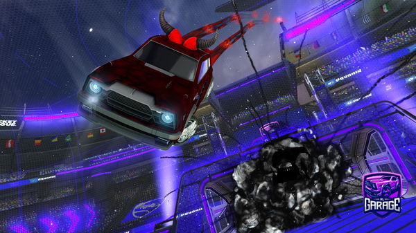 A Rocket League car design from Syther266