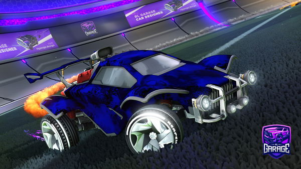 A Rocket League car design from Spyder342