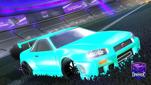 A Rocket League car design from DrPlasma
