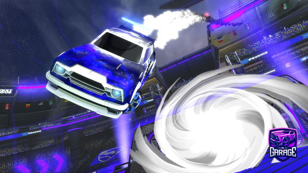 A Rocket League car design from Dailypaper