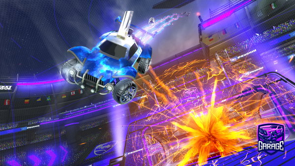A Rocket League car design from Spacebose443