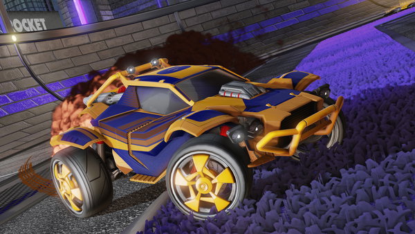 A Rocket League car design from Nothingtpwhitezombas