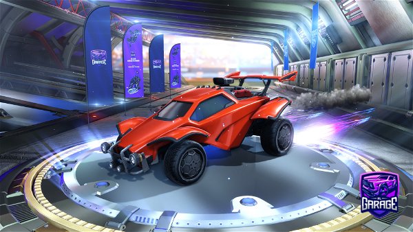 A Rocket League car design from HCT_W