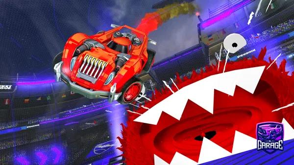 A Rocket League car design from Bassindasvj
