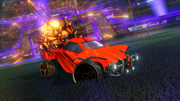 A Rocket League car design from Vomen