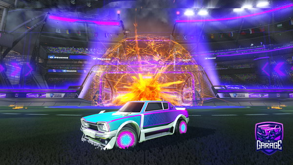 A Rocket League car design from AFlockOfDonuts