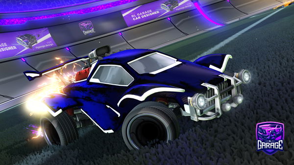 A Rocket League car design from X21MAGNUM