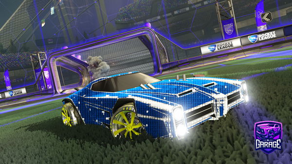 A Rocket League car design from qw21qw2q