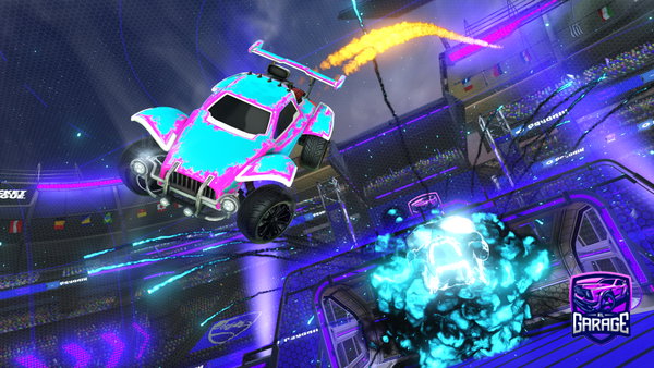 A Rocket League car design from KBDH_TAMER