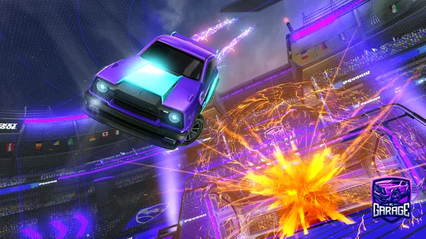 A Rocket League car design from MieltonYT