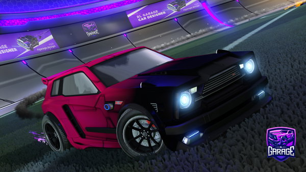 A Rocket League car design from ITzHXPN0TICz
