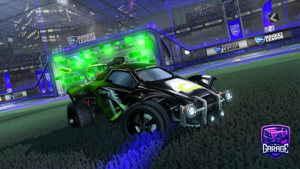 A Rocket League car design from xcubant