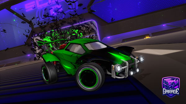 A Rocket League car design from Creeper7369_