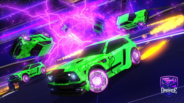 A Rocket League car design from cactusandfire