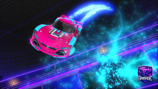 A Rocket League car design from ryRL_YT